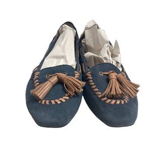 ISAAC MIZRAHI‎ LIVE!  Women’s shoes Size 7M, Blue & Tan